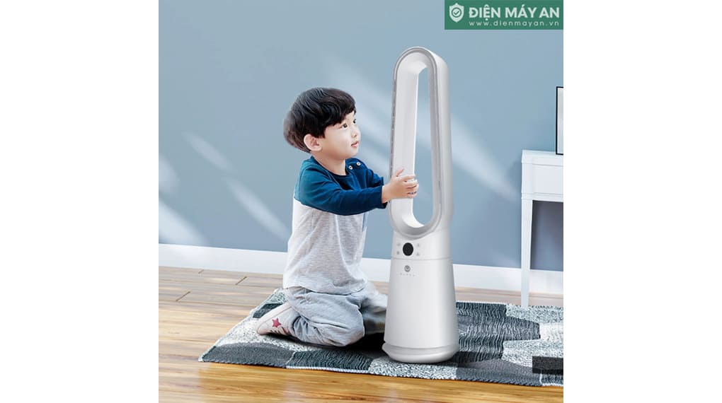 Quạt Lọc Không Khí & Khử Khuẩn Ultty LIDI - Tặng Kèm Quạt Không Cánh Ultty Petit LIDI